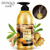 BIOAQUA Natural Herbal Anti Hair Loss Ginger Shampoo 400ml - YehChez.pk